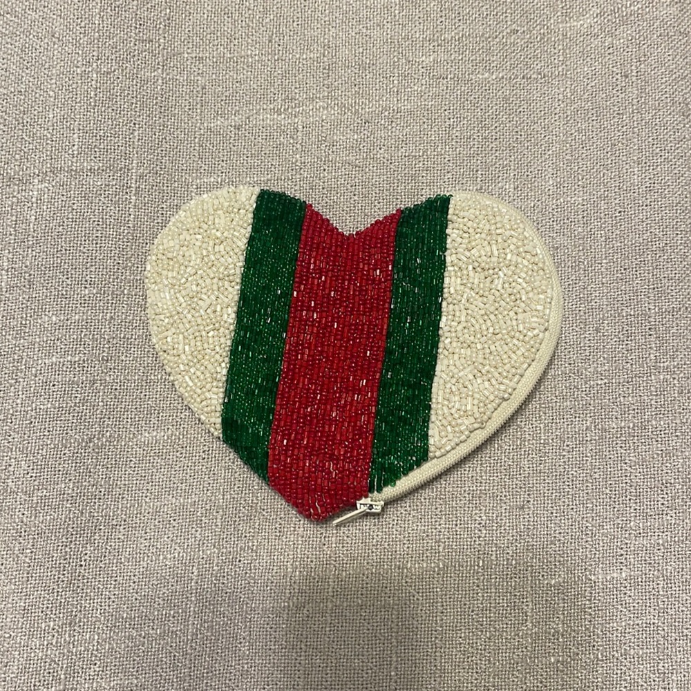 Tiana beaded coin purse